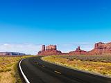 Scenic desert highway.