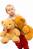 Baby with bear