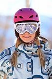 Young Female Skier