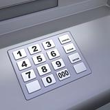 ATM machine keyboard 