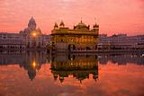 Sunset at Golden Temple.