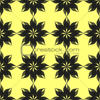 Semitransparent Floral Background