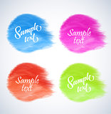 Vector colorful banners