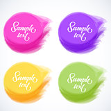Vector colorful banners