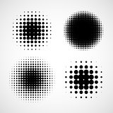 Abstract Halftone Backgrounds