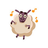 Sheep Dancing With Music