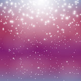 Star Sky Vector Illustration Background