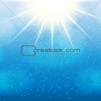 Abstract Magic Light Background Vector Illustration