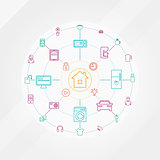 Smart Home And Internet Of Things Concept