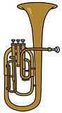 Classic brass bombardone