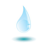 vector water drop
