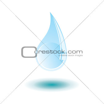 vector water drop