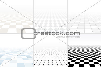 Collection of abstract copyspace backgrounds.