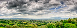 Panorama of landscape near Montefalco