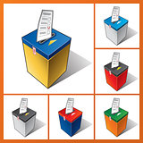 Ballot box, elections