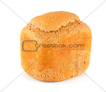 Organic bread of bran and malt