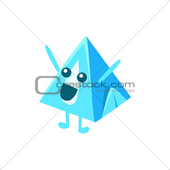 Pyramid Milk Carton Character