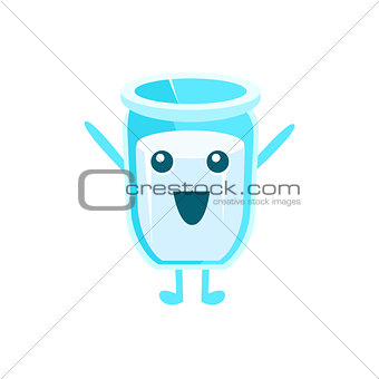 Glass Of Milk Character