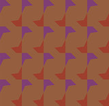 Colored Hypnotic Background Seamless Pattern.