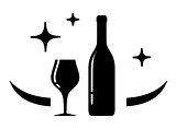 wine card symbol