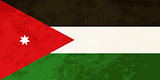 True proportions Jordan flag with texture