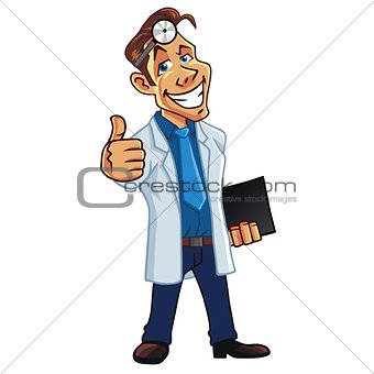 Cool Medical Doctor Character