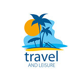 Vector logo travel