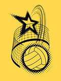 Volleyball super star design