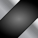 Metal perforated texture technical background