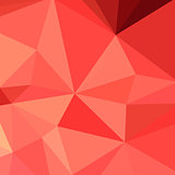 Portland Orange Abstract Low Polygon Background