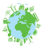 Ecology green world