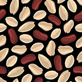 peanuts seamless background