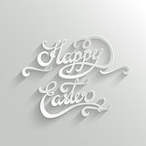 Happy Easter lettering Greeting Card