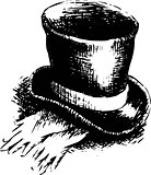 Top hat and gloves