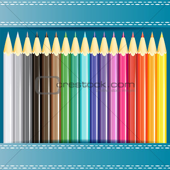 Collection of pencils.