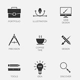 Creative design icons