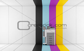 Concept of four-color printing
