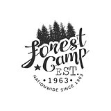 Nationwide Forest Camp Vintage Emblem