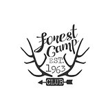 Forest Camp Vintage Emblem