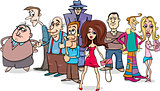 people group cartoon