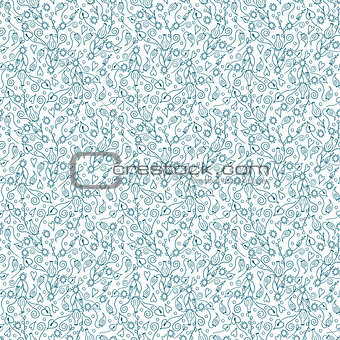 floral seamless pattern. vector