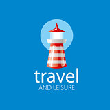 vector lighthouse logo