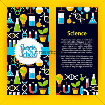 Flyer Template Back to School Science