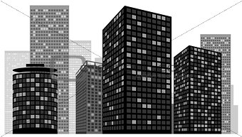 Cityscape Vector Illustration