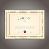 Certificate design 
