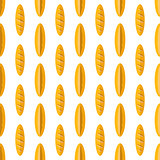 Bakery Seamless Pattern. Fresh Baked Products