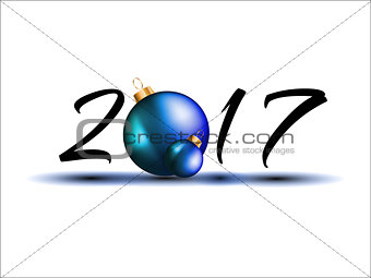 2017 Happy New Year Background for your Flyers and Greetings Card.