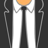 Symbol Business Suit Vector