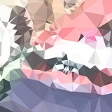 Lavender Pink Abstract Low Polygon Background