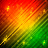 abstract motley background with shining lines and stars